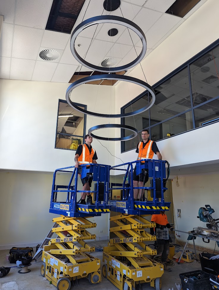 Commercial electrical project